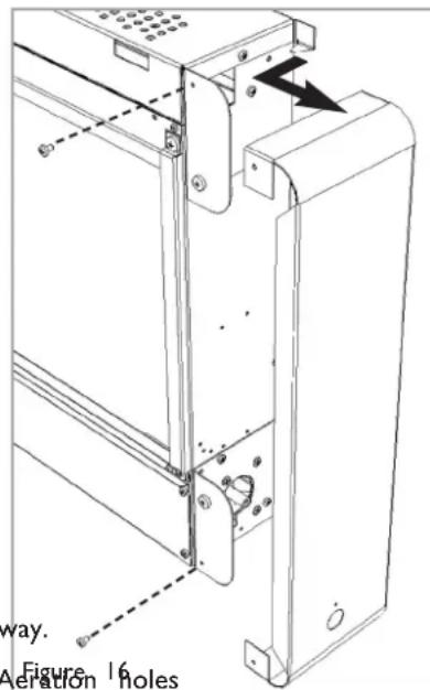 way. Figure 16 Aeration holes