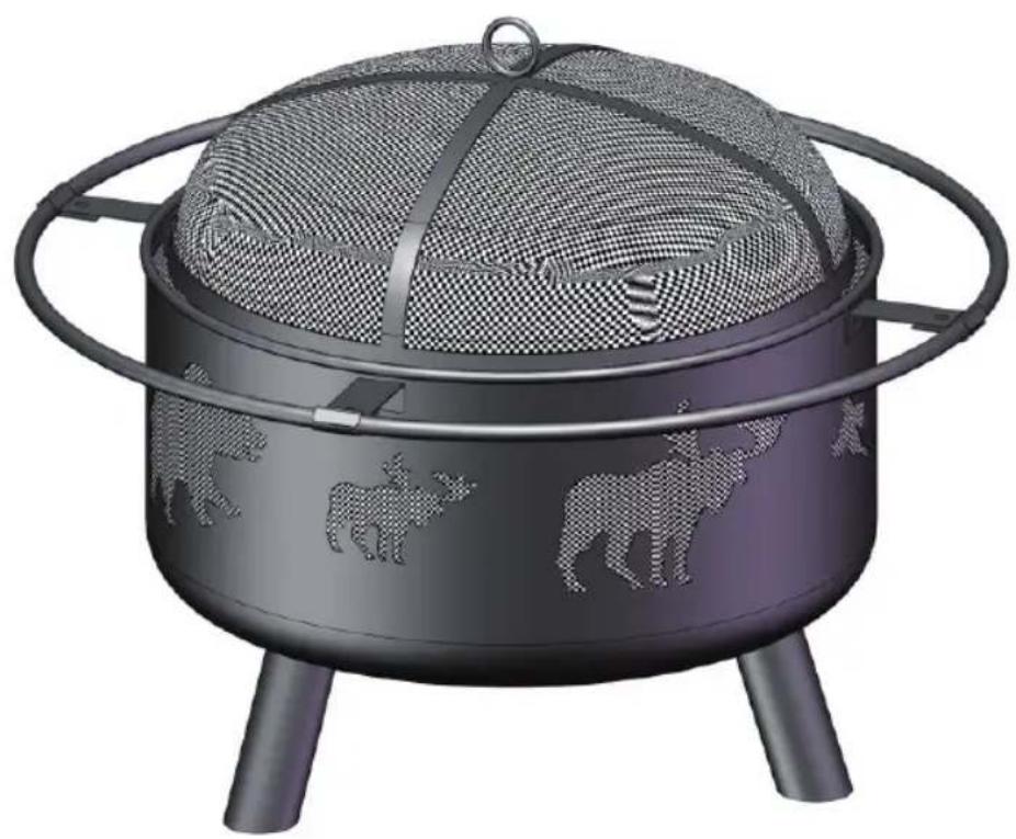tepro Bellwood - Bedienungsanleitung FEUERSTELLE „BELLWOOD“ - 1
