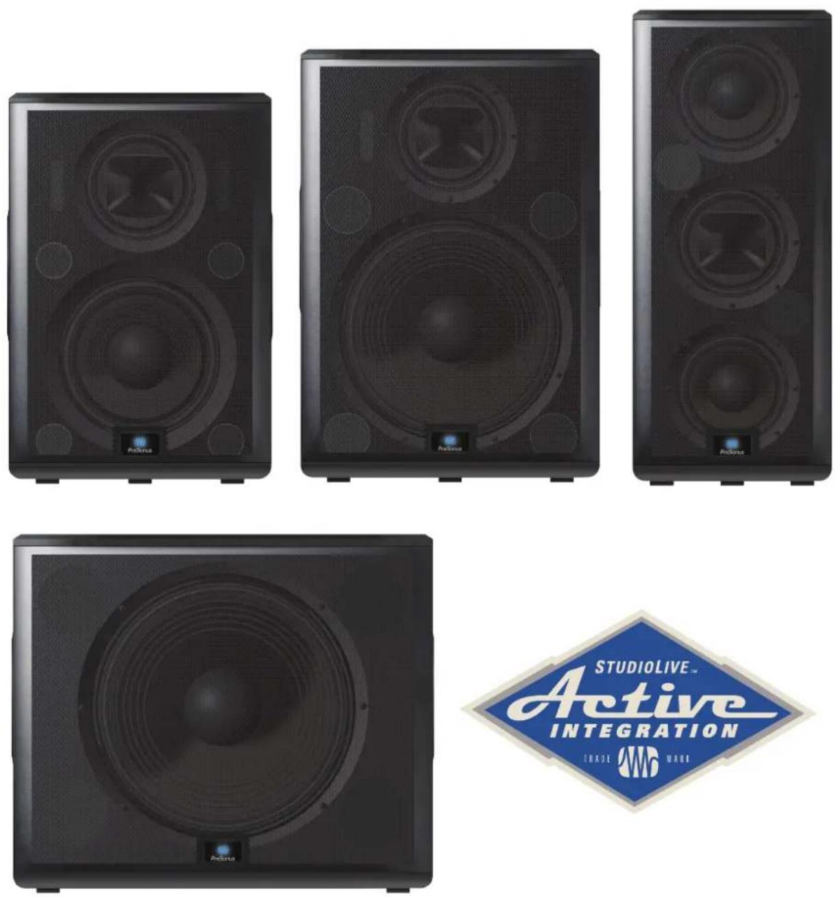 PRESONUS StudioLive 328AI - StudioLive AI-Series Active Integration PA Speakers - 1