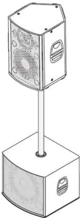 PRESONUS StudioLive 328AI - Pole Mount - 1