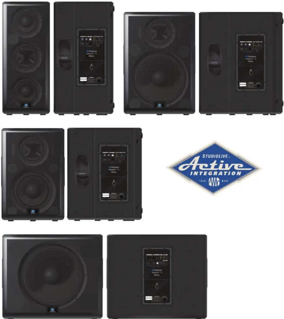 PRESONUS StudioLive 328AI - StudioLive AI-Series Active Integration PA Speakers - 1