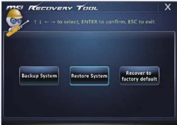 MSI Adora20 - System Restore (Systemwiederherstellung) - 1