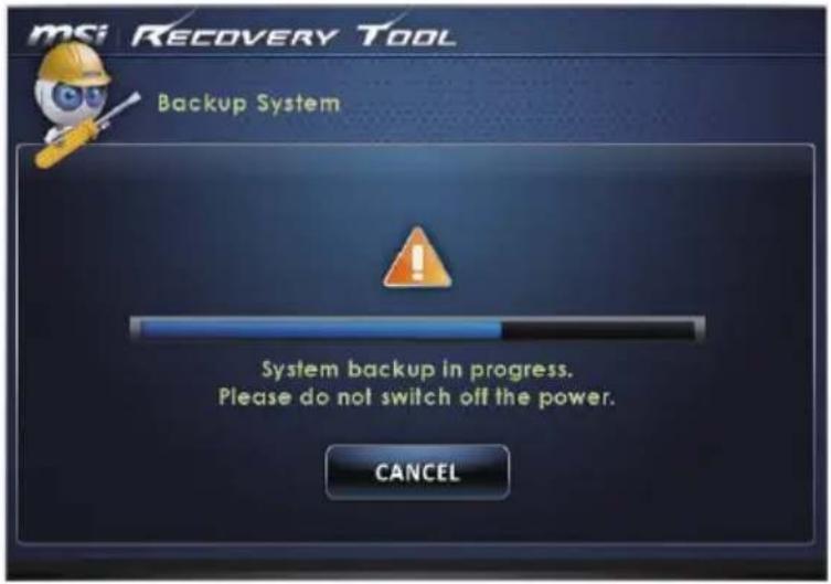 MSI Adora20 - Nachfolgende Backups - 2