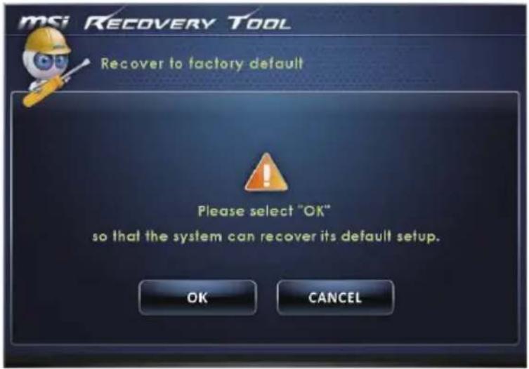 MSI Adora20 - > System Recovery (Werkseinstellungen zurücksetzen) - 3