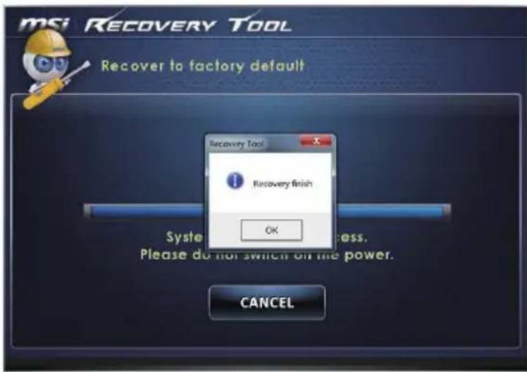 MSI Adora20 - > System Recovery (Werkseinstellungen zurücksetzen) - 5