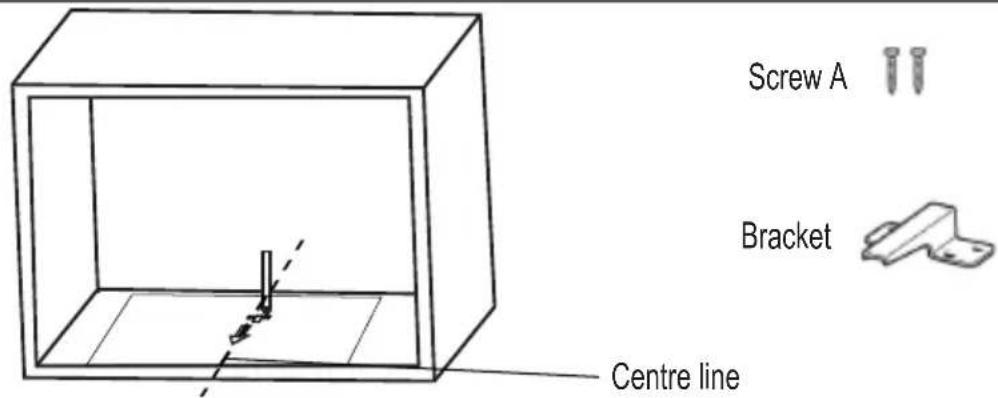 Screw A Bracket Centre line