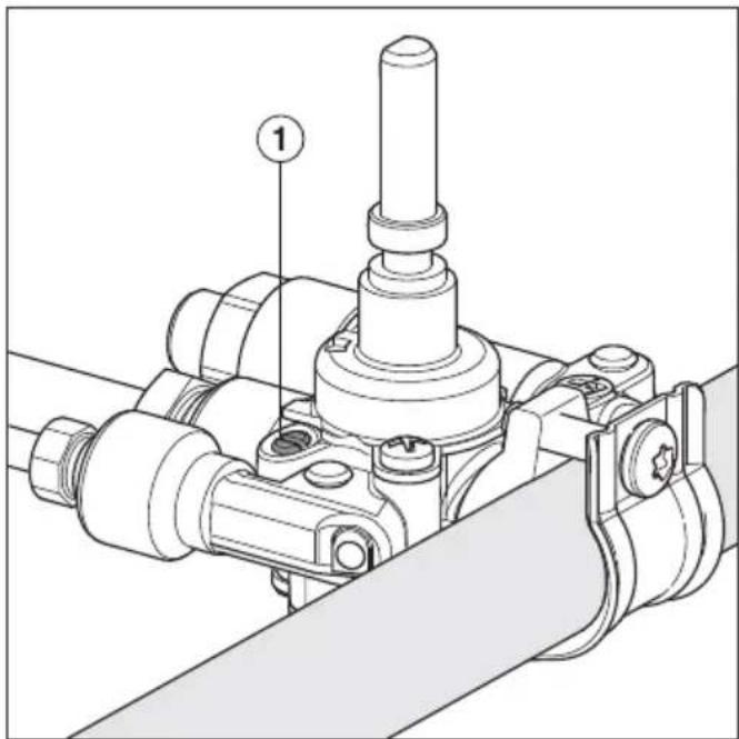 MIELE KM2335 - Changing the small jets - 1