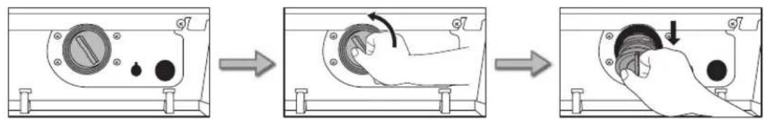 Currys Essentials C510WM11 - Cleaning the Drain Filter - 3