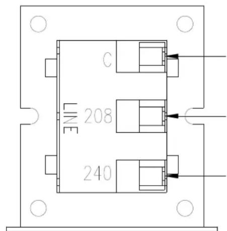 DEXTER T-900 - CONTROL TRANSFORMER CONNECTIONS - 1