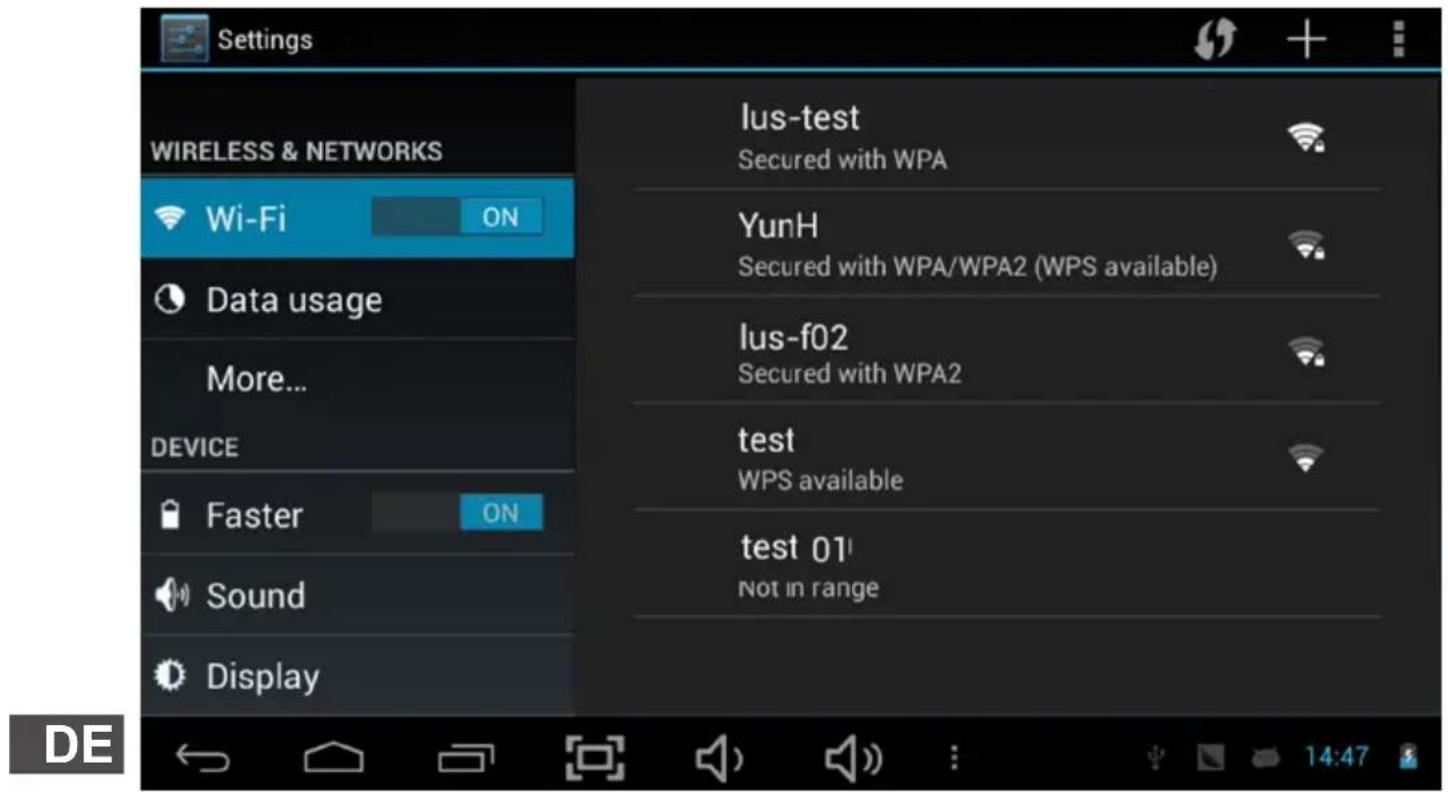 Quer KOM0615 - Wi-Fi aktivieren - 1