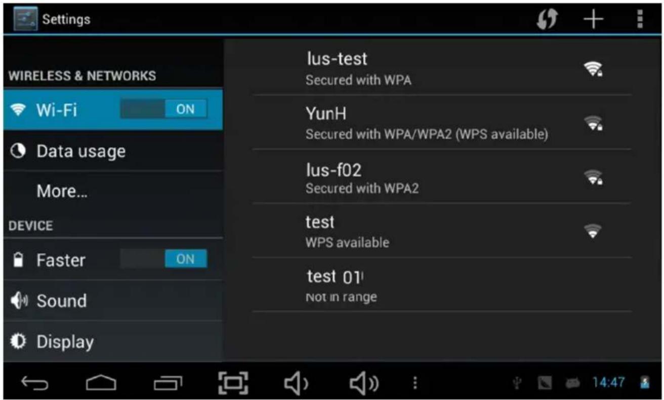 Quer KOM0615 - Porniti optiunea Wi-Fi - 1