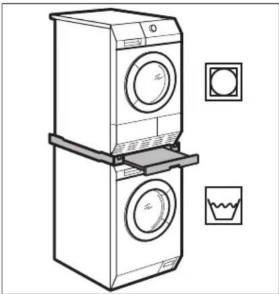 ELECTROLUX TWSL6E202 - Bausatz Wasch-Trocken-Säule - 1