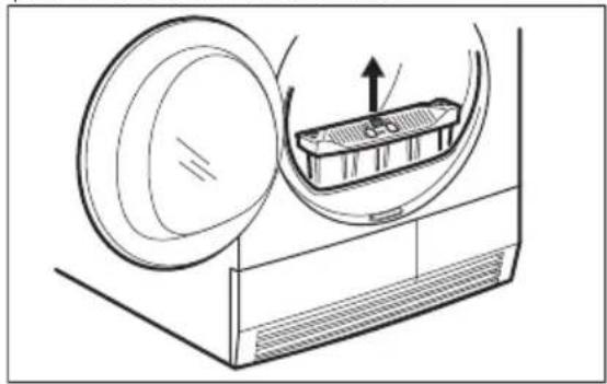 ELECTROLUX TWSL6E202 - Cleaning the filter - 2