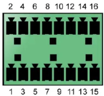 2 4 6 8 10 12 14 16 1 3 5 7 9 11 13 15