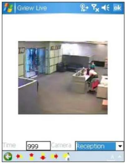 Gview Live Time 999 Camera Reception