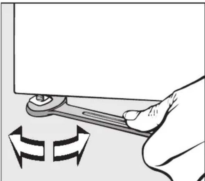 MIELE T 4423 C - Trockner ausrichten - 2