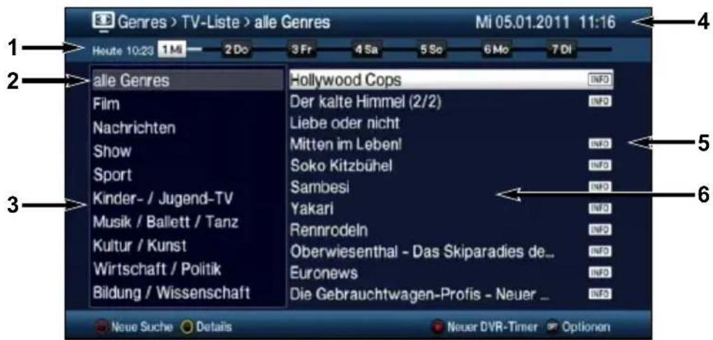 Genres > TV-Liste > alle Genres Mi 05.01.2011 11:16 Heute 10:23 1M 2 Do 3 Fr 4 Sa 5 Sc 6 Mo 7 DI alle Genres Film Nachrichten Show Sport Kinder - / Jugend-TV Musik / Ballett / Tanz Kultur / Kunst Wirtschaft / Politik Bildung / Wissenschaft Hollywood Cops Der kalte Himmel (2/2) Liebe oder nicht Mitten im Leben! Soko Kitzbühel Sambesi Yakari Rennrodeln Oberwiesenthal - Das Skiparadies de... Euronews Die Gebrauchtwagen-Profis - Neuer ... Neue Suche Details Neuer DVR-Timer Optionan