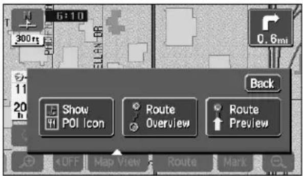 ECLIPSE AVN6600 - Redisplaying the all-route display - 1