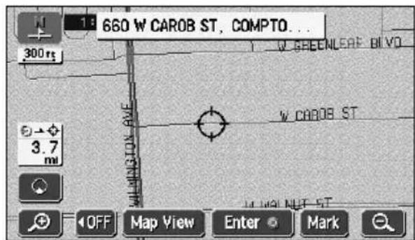 ECLIPSE AVN6600 - Touch the map (anywhere except the touch switches). - 2