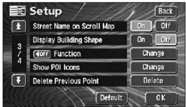 ECLIPSE AVN6600 - Setting touch switches to display or not display - 1