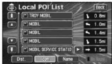 ECLIPSE AVN6600 - Search for POI vicinity - 5