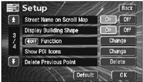 ECLIPSE AVN6600 - Setting the Street Name display while scrolling - 1