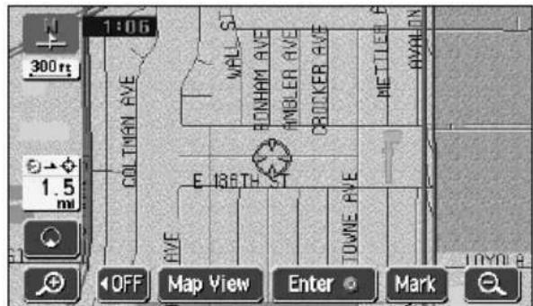 ECLIPSE AVN6600 - Touch the map (anywhere except the touch switches). - 1