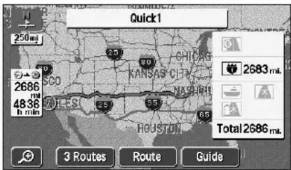 ECLIPSE AVN6600 - Route displays - 1