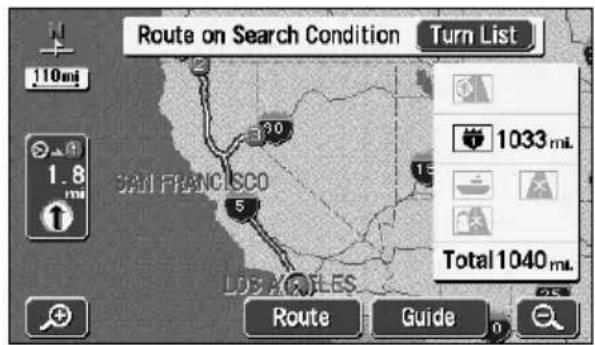ECLIPSE AVN6600 - Display route data (guided road information) - 1