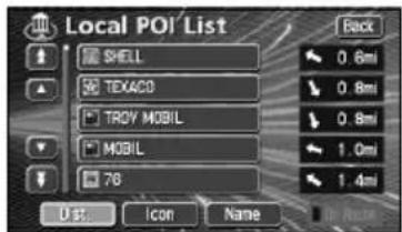 ECLIPSE AVN6600 - Search for POI vicinity - 4