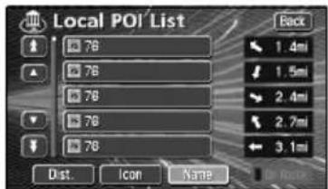ECLIPSE AVN6600 - Search for POI vicinity - 6