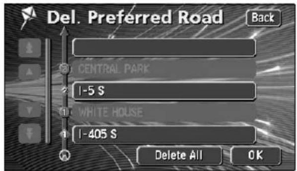 ECLIPSE AVN6600 - Canceling a transit road indication - 2