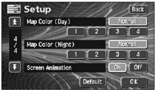 ECLIPSE AVN6600 - Switching the map display color - 1