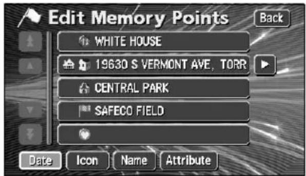 ECLIPSE AVN6600 - Correcting the position of a memory point - 1