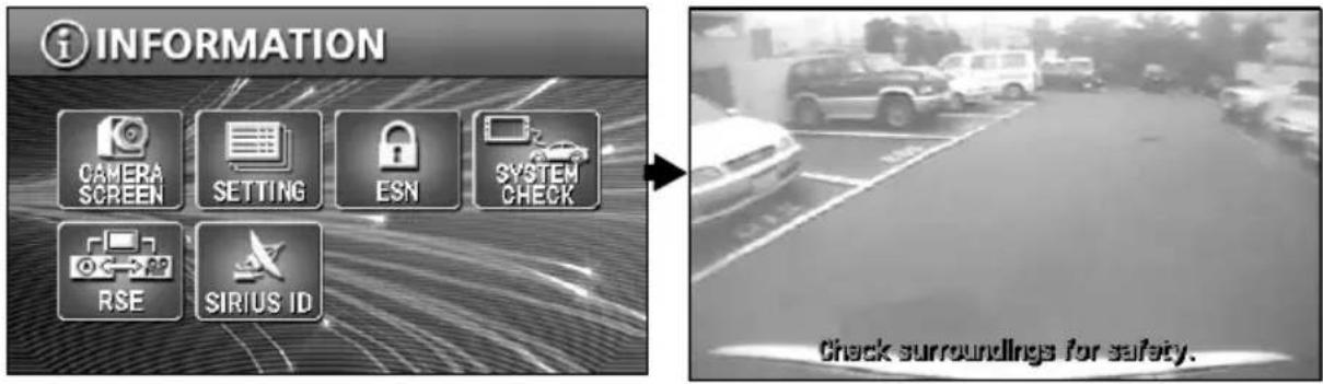 ECLIPSE AVN6600 - Rear View Camera image - 1