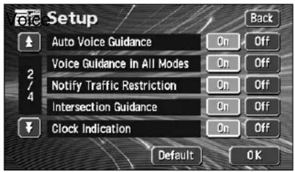 ECLIPSE AVN6600 - Setting the guidance when in another mode - 1
