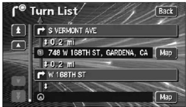 ECLIPSE AVN6600 - Display route data (guided road information) - 2