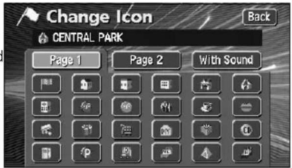 ECLIPSE AVN6600 - Changing the symbol of the memory point - 3