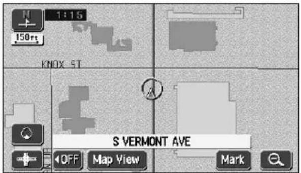 ECLIPSE AVN6600 - Switching to street map display - 1
