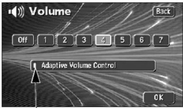 ECLIPSE AVN6600 - Set the automatic highway volume switch function - 1