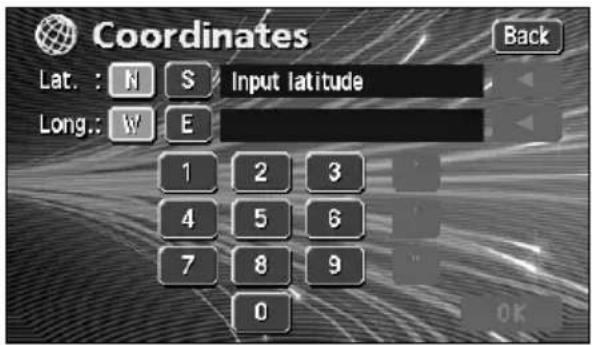 ECLIPSE AVN6600 - Enter the number by touching the switches on the screen one number at a time. - 1