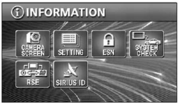 ECLIPSE AVN6600 - Information screen - 1