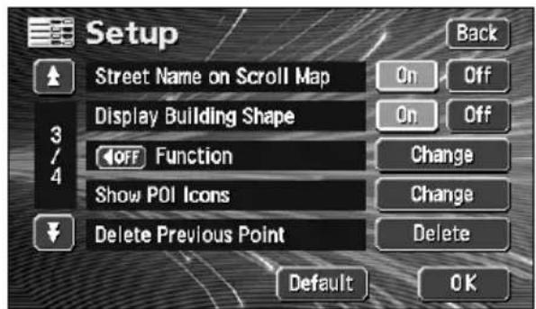 ECLIPSE AVN6600 - Setting the type of POI vicinity to be retrieved while driving - 1