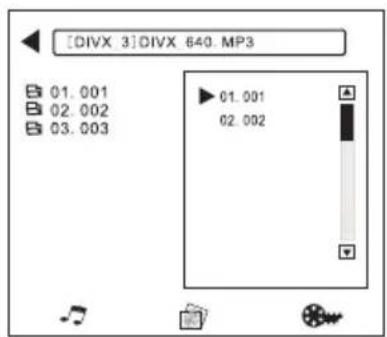 [DIVX 3]DIVX 640. MP3 01.001 02.002 03.003 ▶ 01.001 02.002