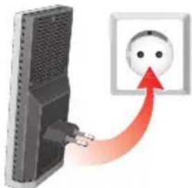 AVM FRITZ!WLAN Repeater DVB‑C - Am Kabelanschluss anschließen - 1