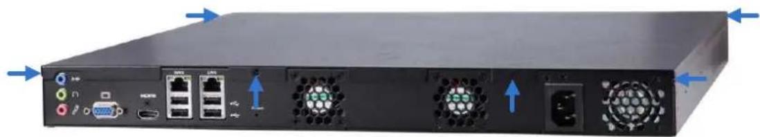 Geovision GV‐SNVR0400F - Installing the Hard Drive - 1