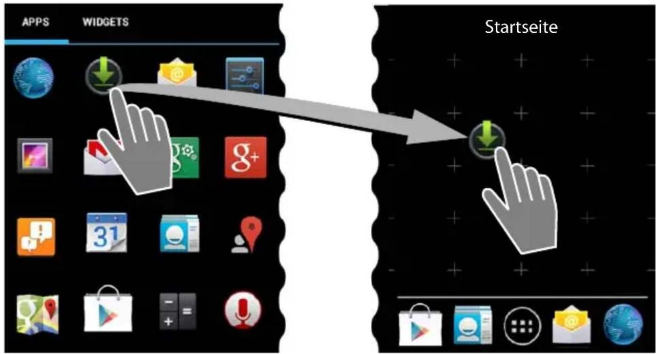 APPS WIDGETS Startseite
