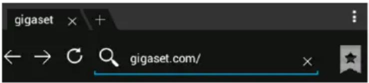 gigaset × + ← → C gigaset.com/