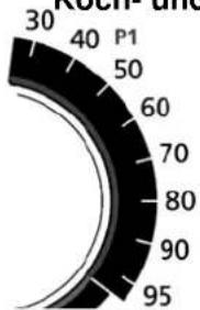 Eudora WA 385 - Koch- und Buntwaschprogramm „ P1 „ 30 - 95°C - 1