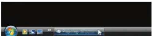 Screenshot of a desktop computer interface showing the Start menu with icons for Windows, macOS, and Google.